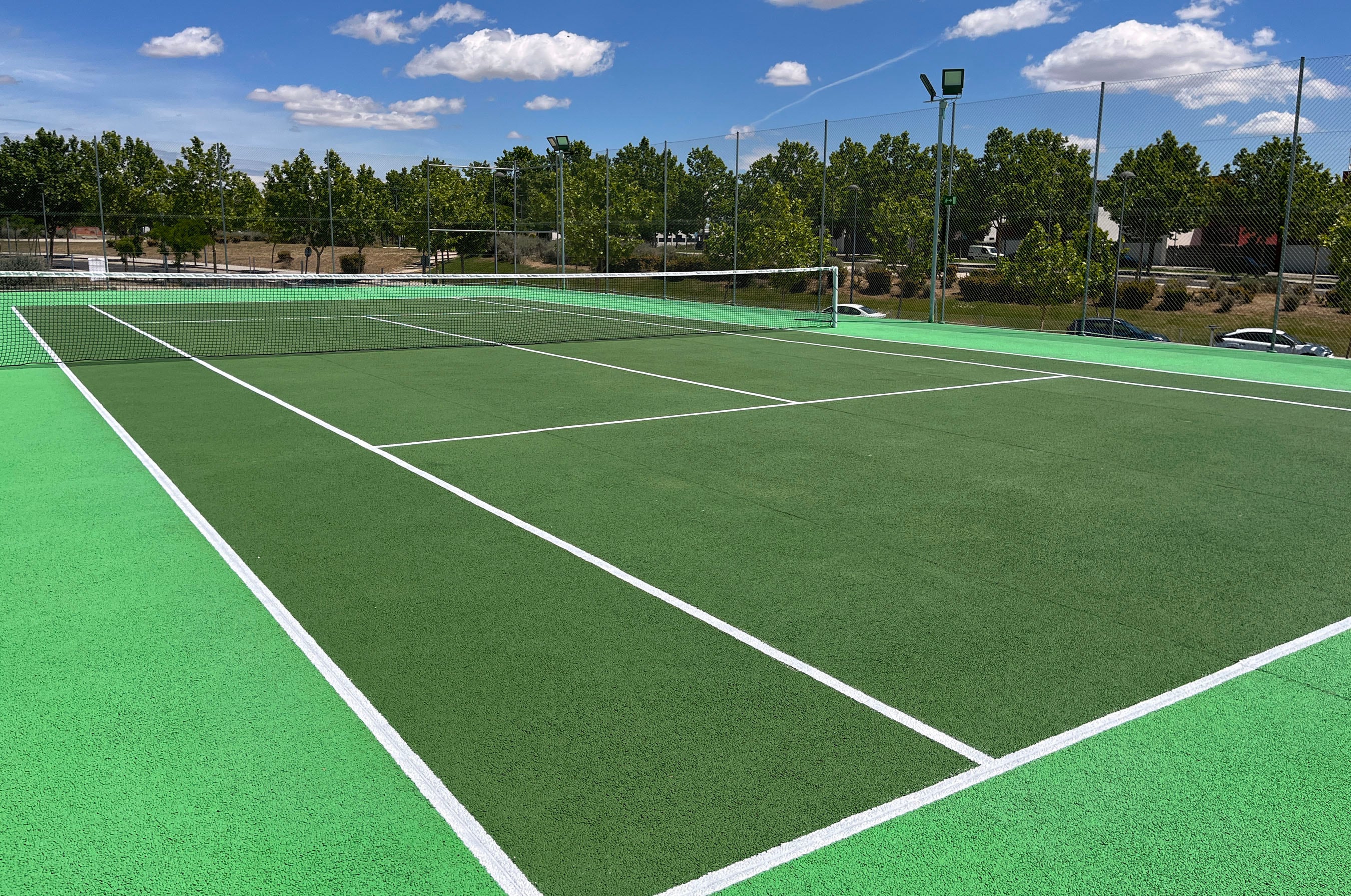 Pista de tenis de Paracuellos de Jarama