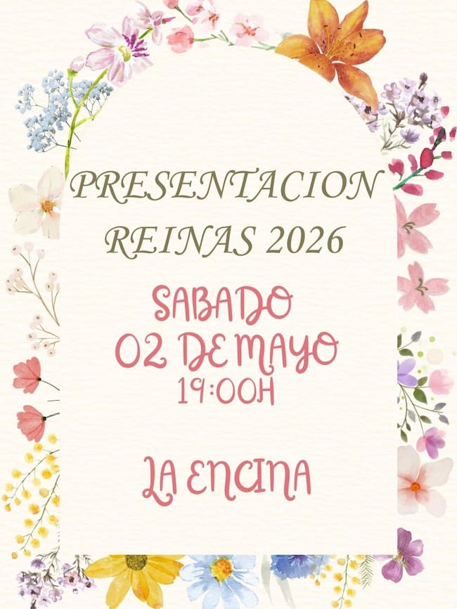 Cartel del acto