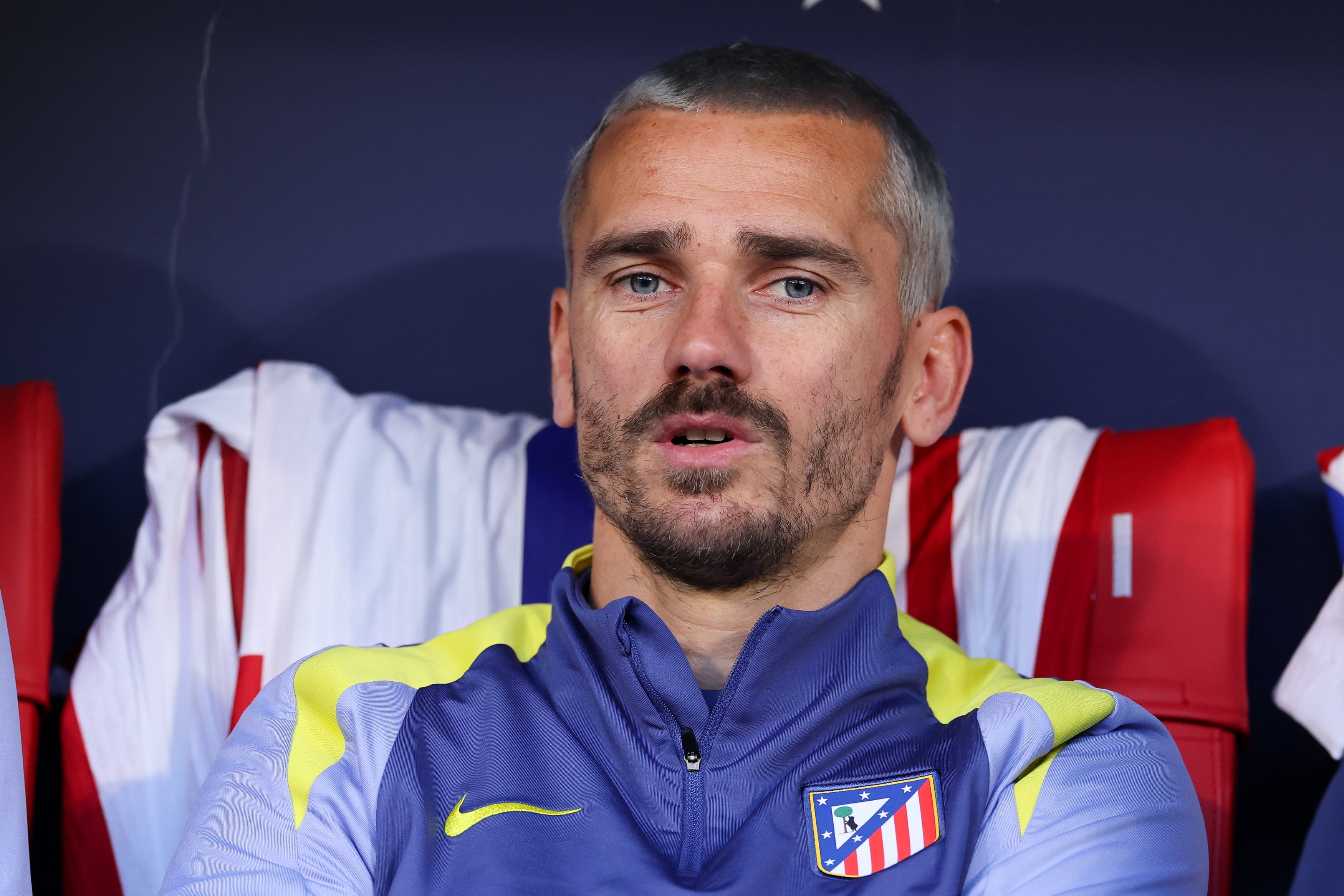 Antoine Griezmann, durante el Atlético de Madrid-Real Sociedad de LaLiga