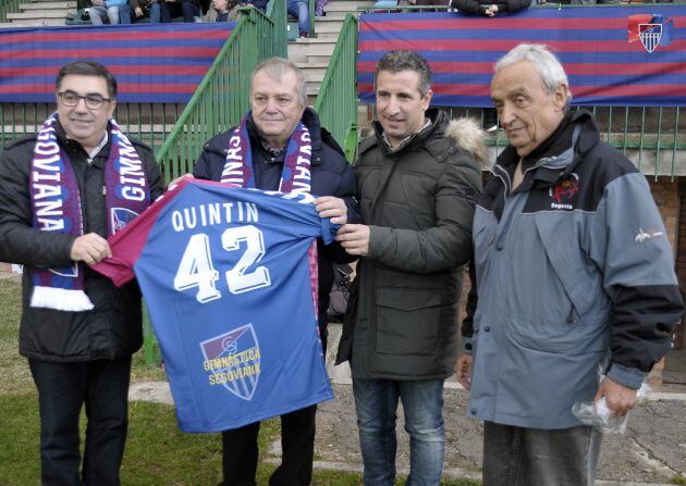 Homenaje a Quintín Maestro