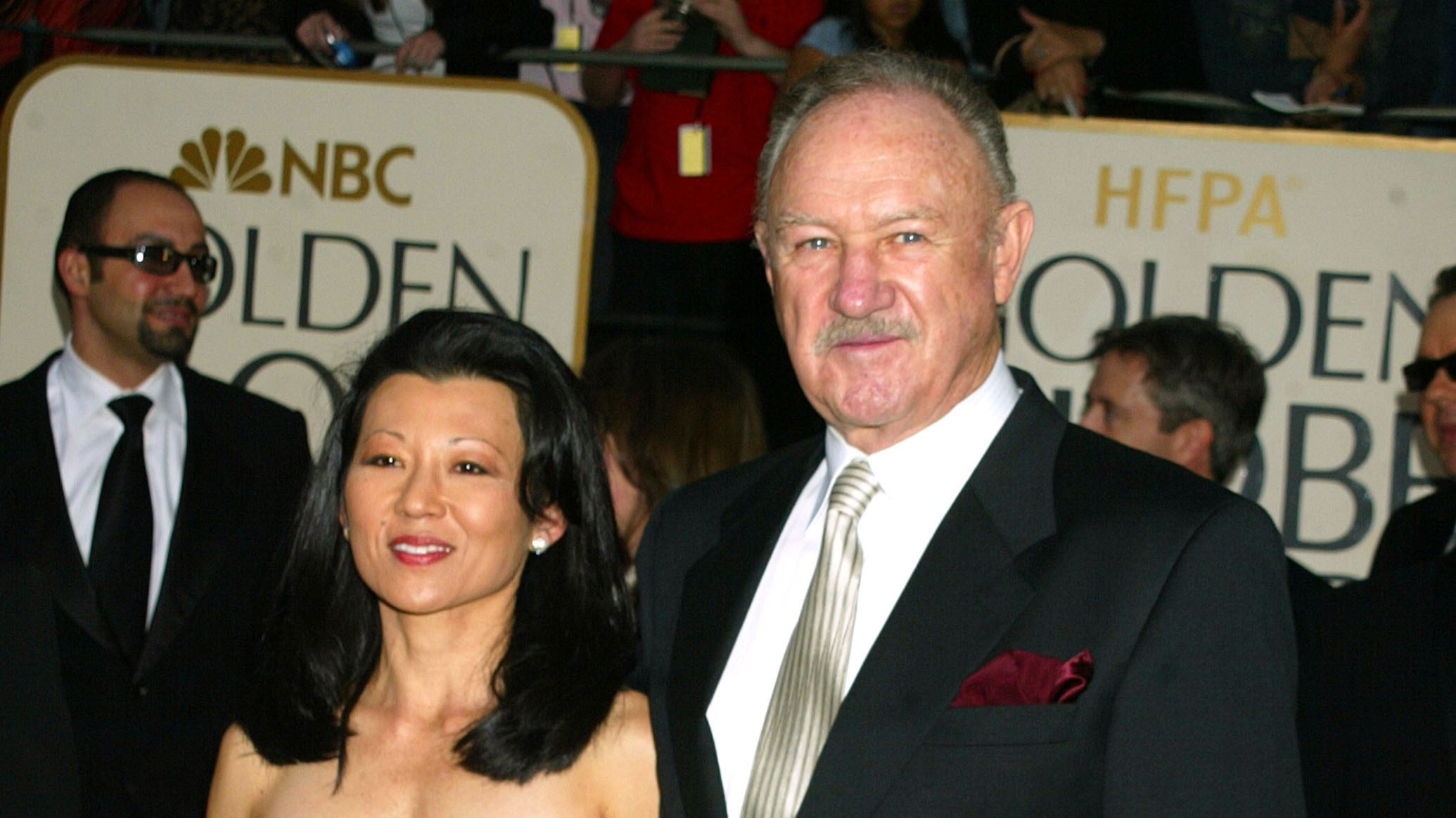 Gene Hackman y su mujer en una imagen de archivo