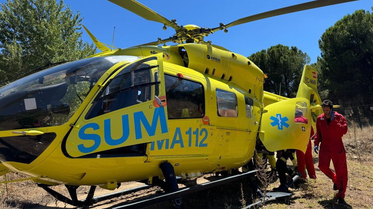 Imagen de archivo de un helicóptero del Summa 112