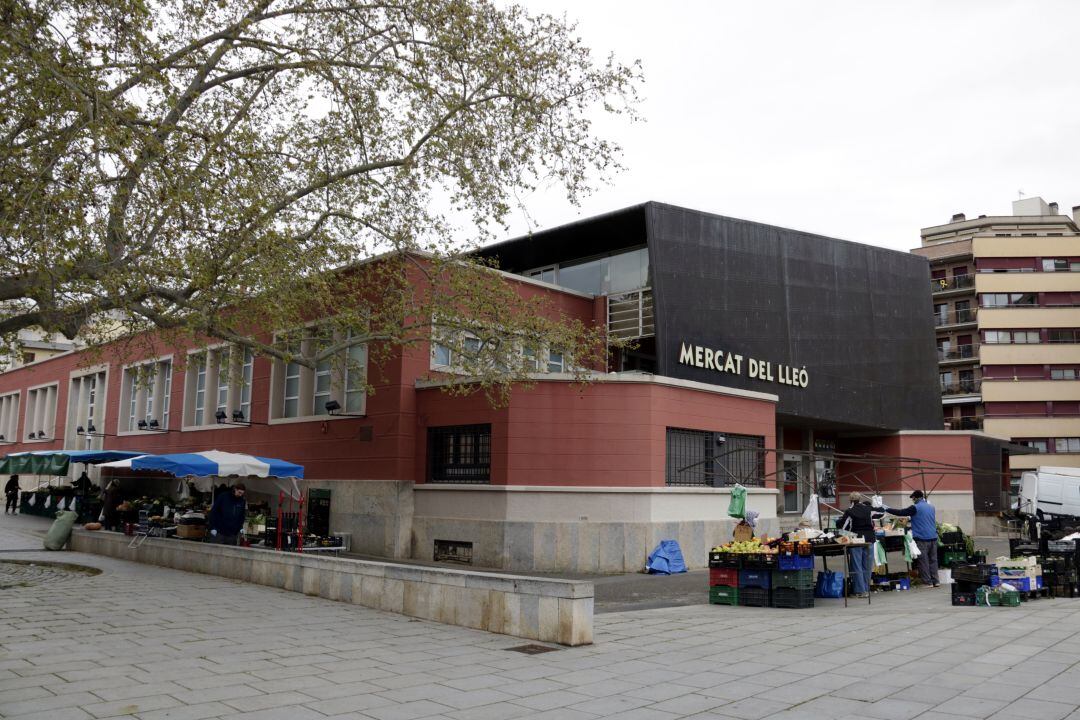El mercat del Lleó de Girona.