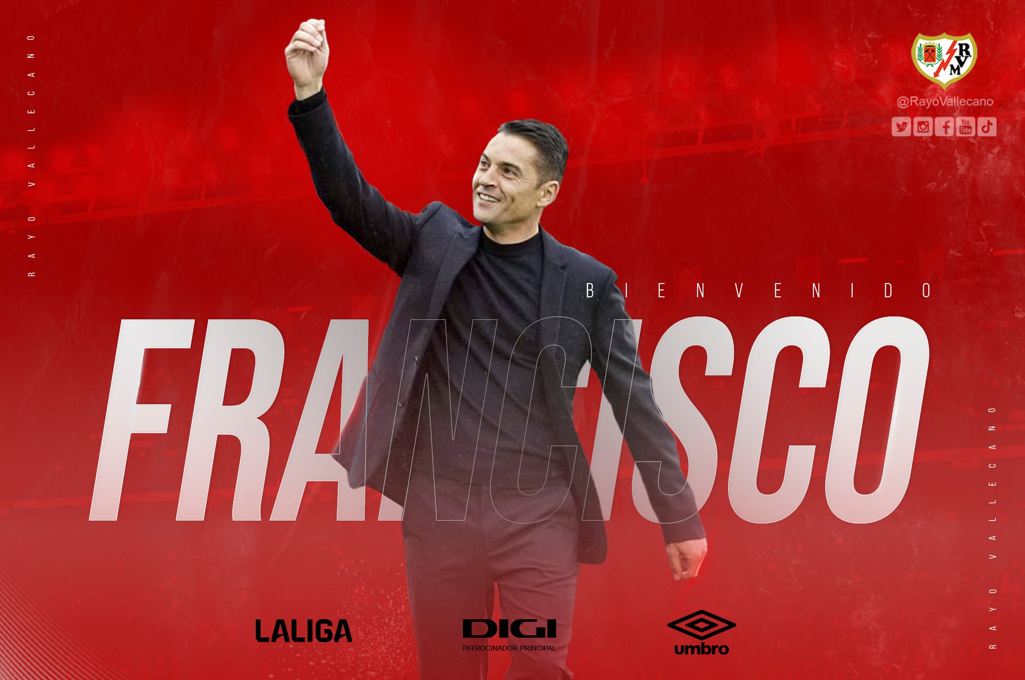 OFICIAL: Francisco, nuevo entrenador del Rayo.