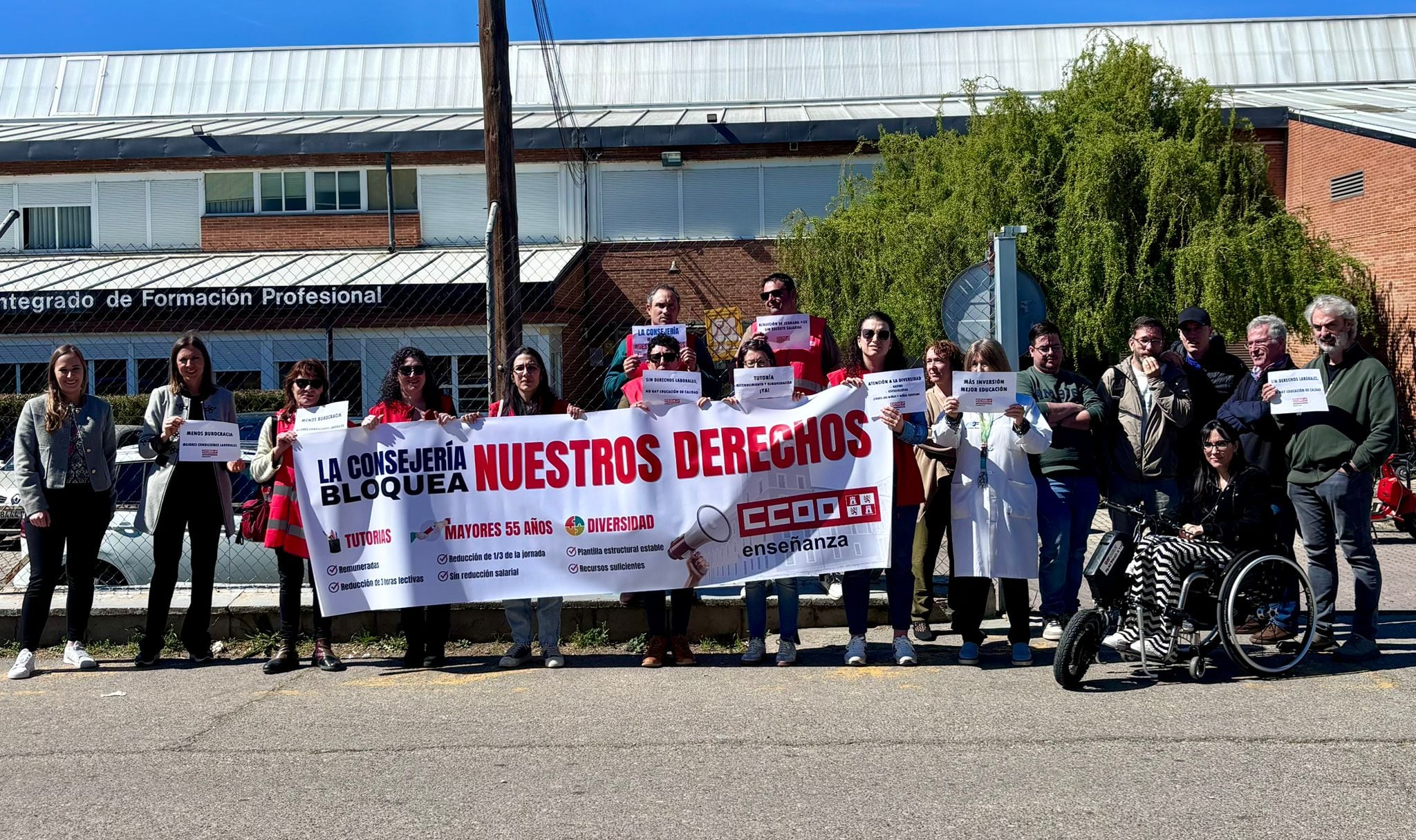 Imagen de la concentración