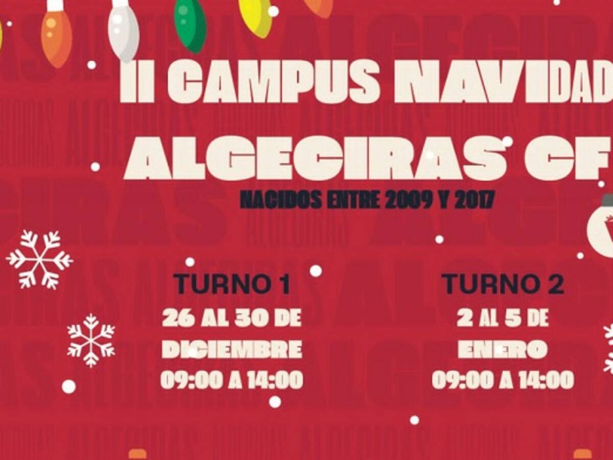 El Algeciras presenta la II edición del Campus de Navidad