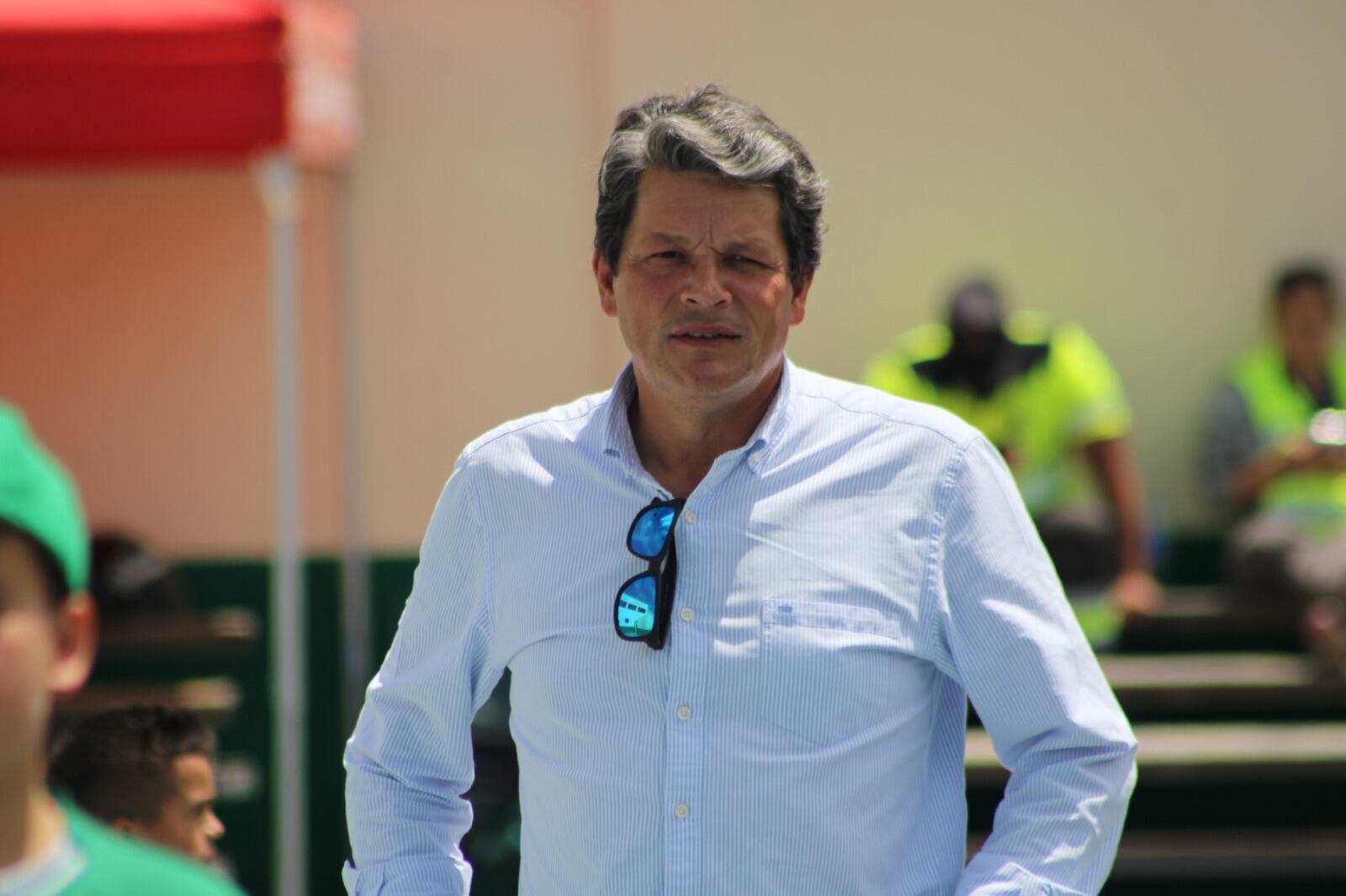 Bernardo Povedano, ex presidente del Unión Sur Yaiza.