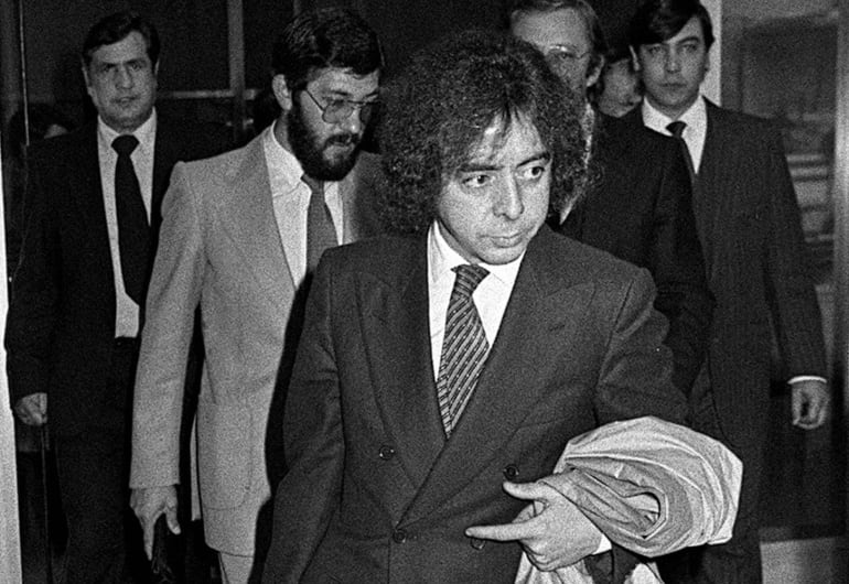 El expolicía franquista Juan Antonio González Pacheco, alias &#039;Billy el Niño&#039;, en una imagen de 1981