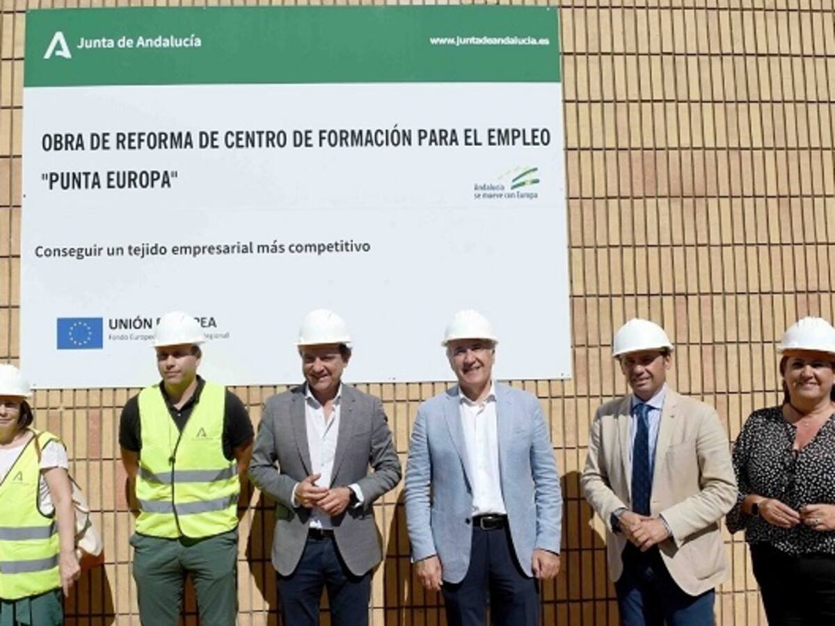 Las obras del Centro de Formación 'Punta Europa', en marcha