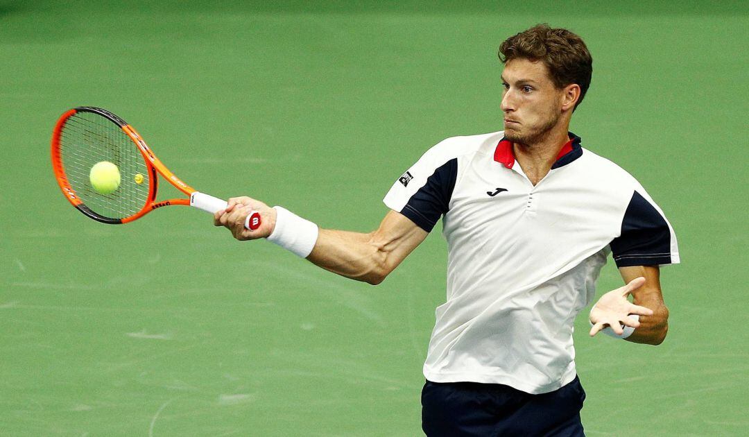 El tenista Pablo Carreño durante un encuentro 