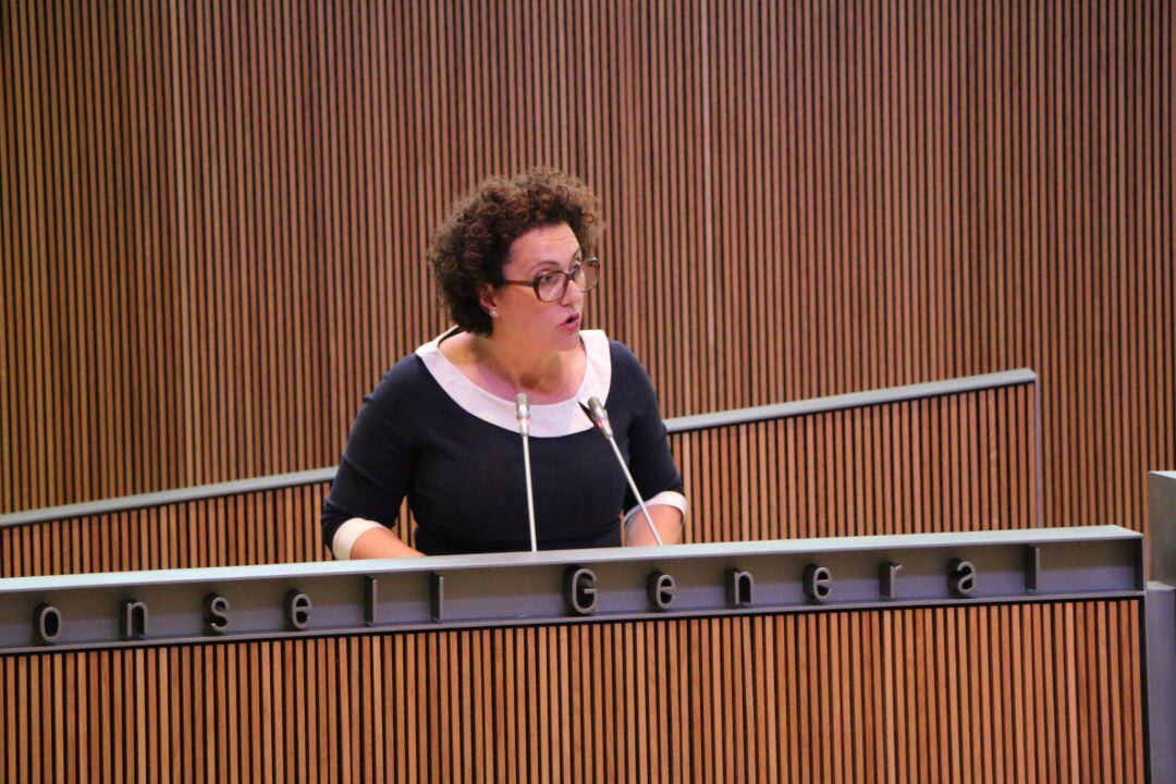 La consellera liberal, Judith Pallarès