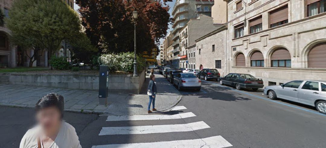 Calle Crespo Rascón de Salamanca.