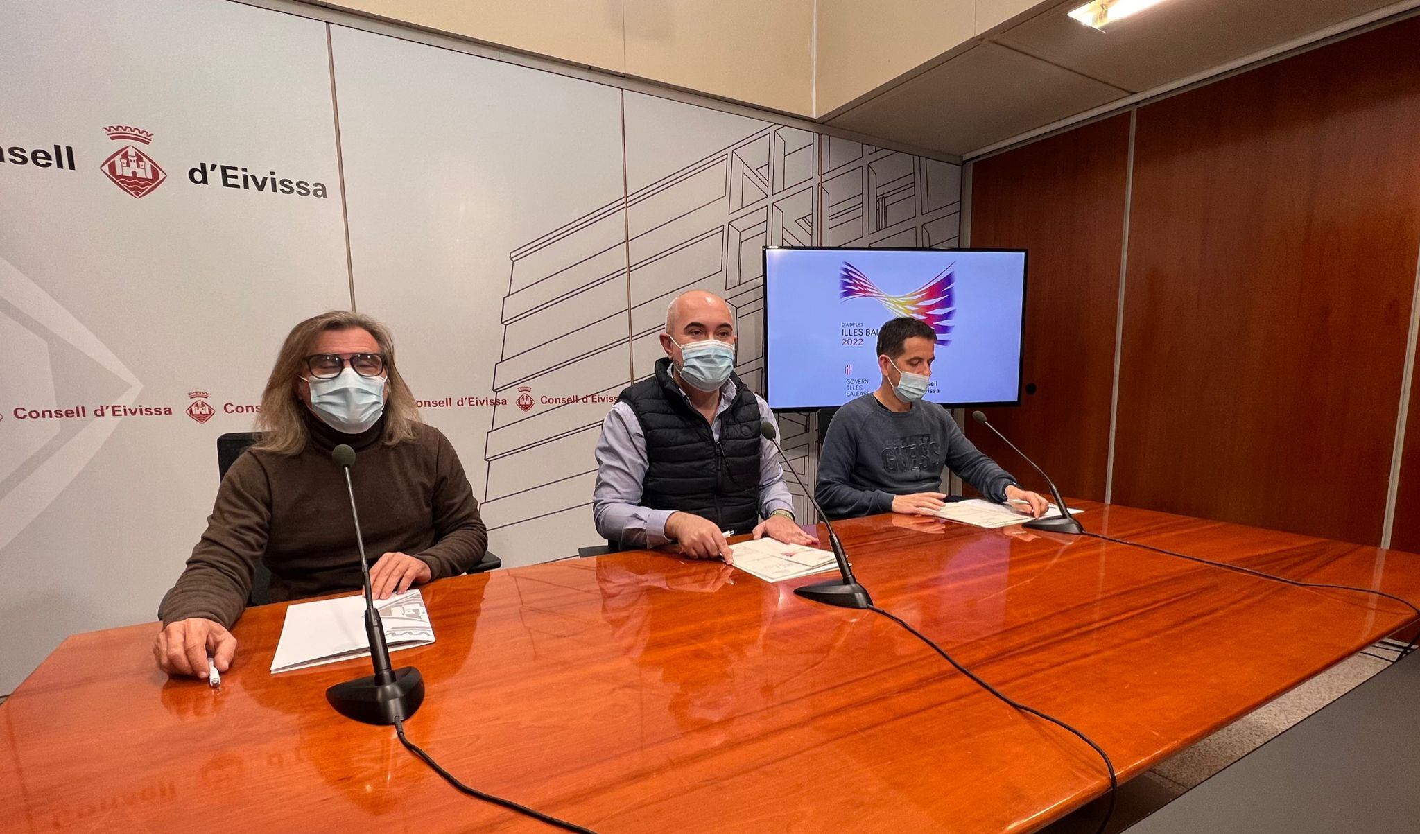 Un momento durante la presentación de las actividades en el Consell de Ibiza