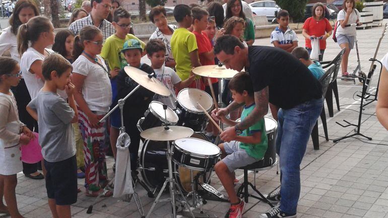 Imagen de archivo de una de las salidas de la Escuela de Rock