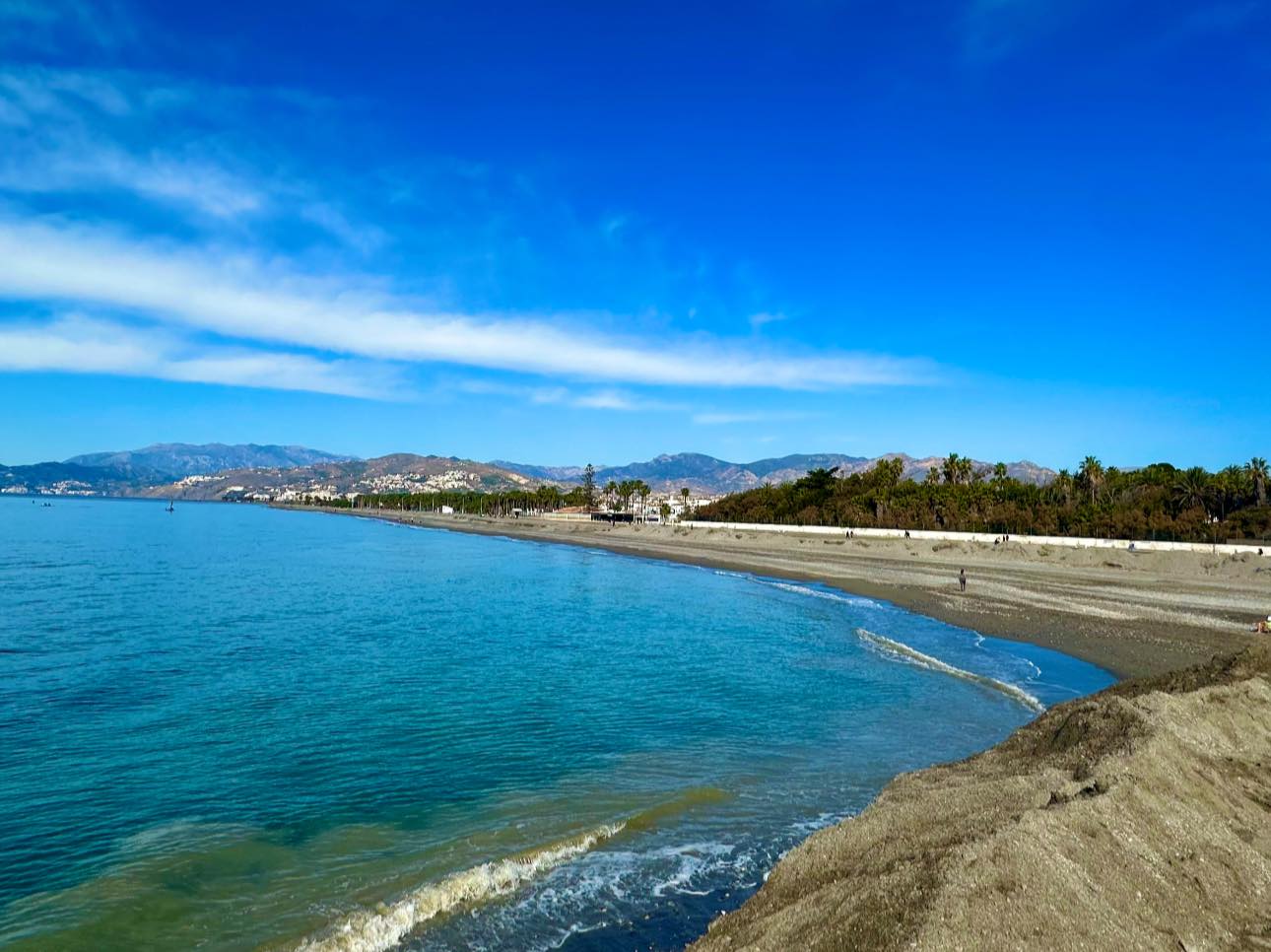 Estado de la playa de Motril. IMAGEN: AYUNTAMIENTO DE MOTRIL