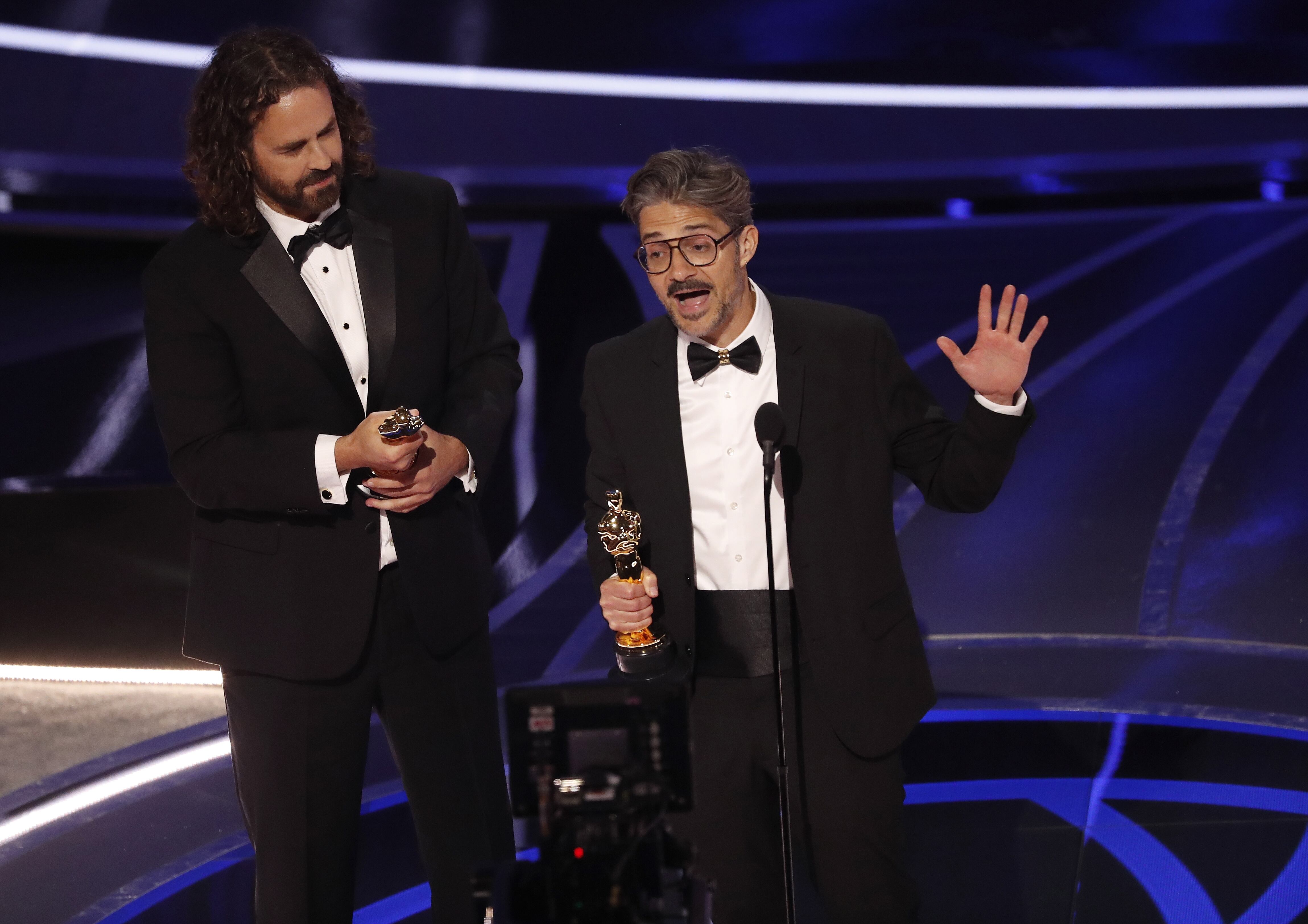 Alberto Mielgo recoge el Oscar por el &#039;Limpiaparabrisas&#039;