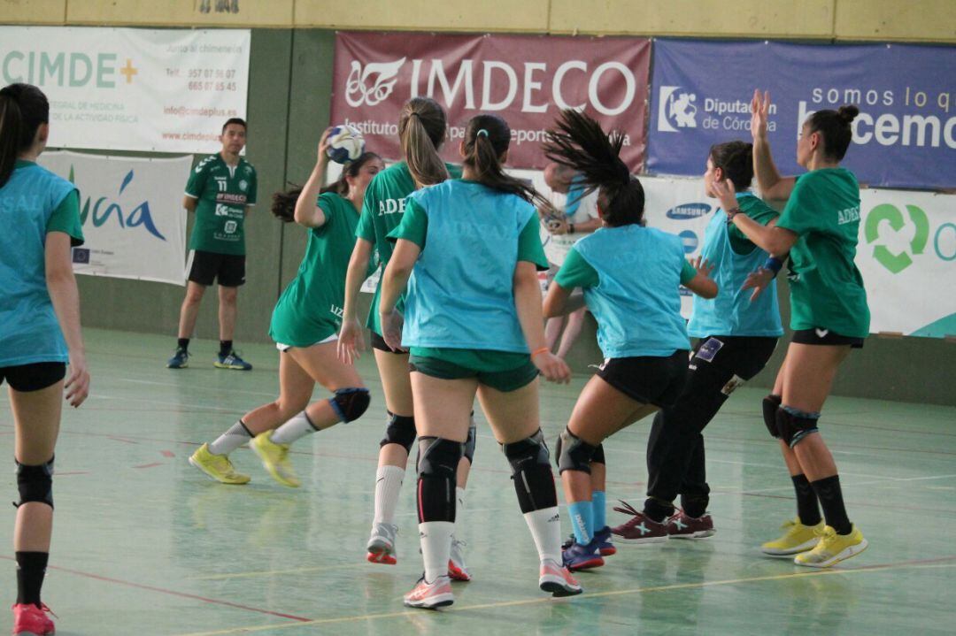 Entrenamiento del Adesal La Fuensanta. 