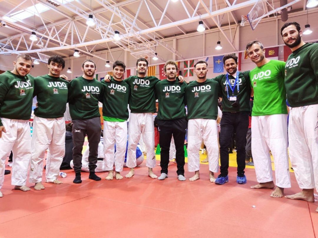 Integrantes del club de Judo Costa Teguise.