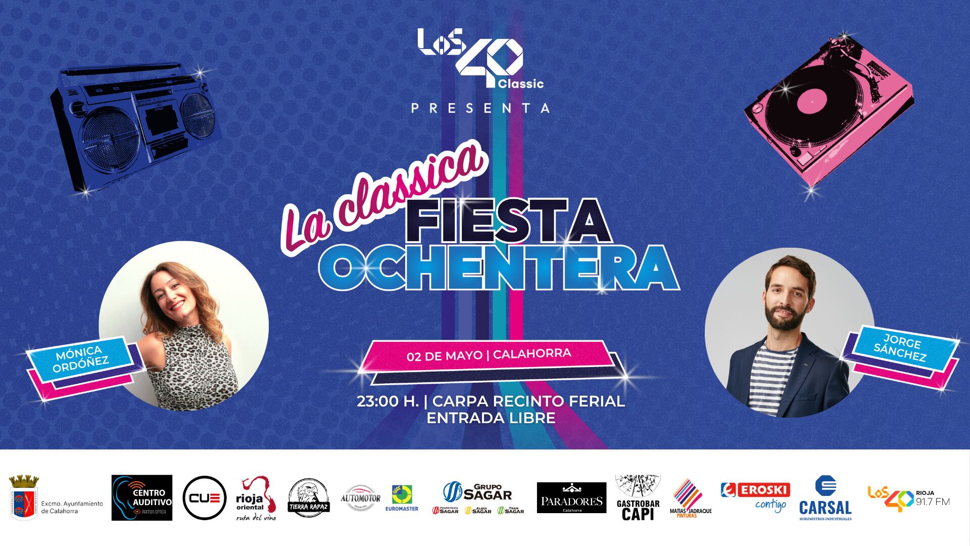 Classica Fiesta Ochentera en Calahorra
