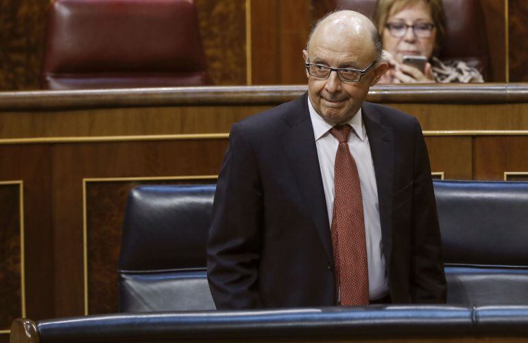 El ministro de Hacienda, Cristóbal Montoro