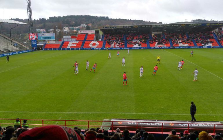 Partido celebrado en el mediodía del domingo en Lugo