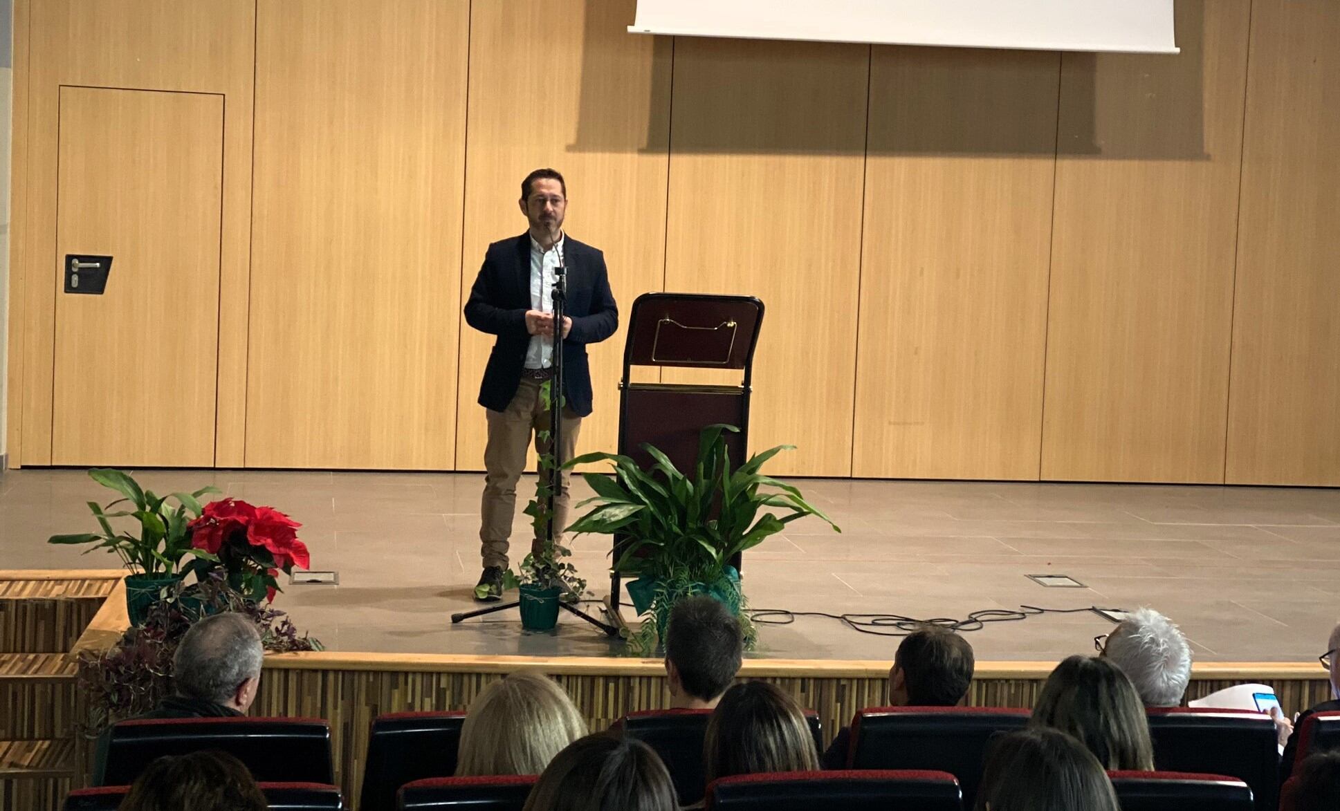 Jose Los Gijón, presidente de la Mancomunitat, en la clausura