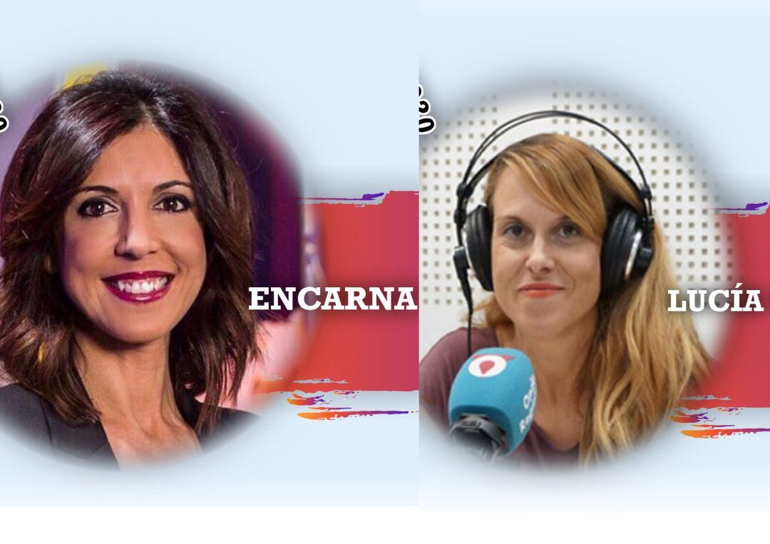 Encarna Talavera (izquierda) y Lucía Hernández (derecha)