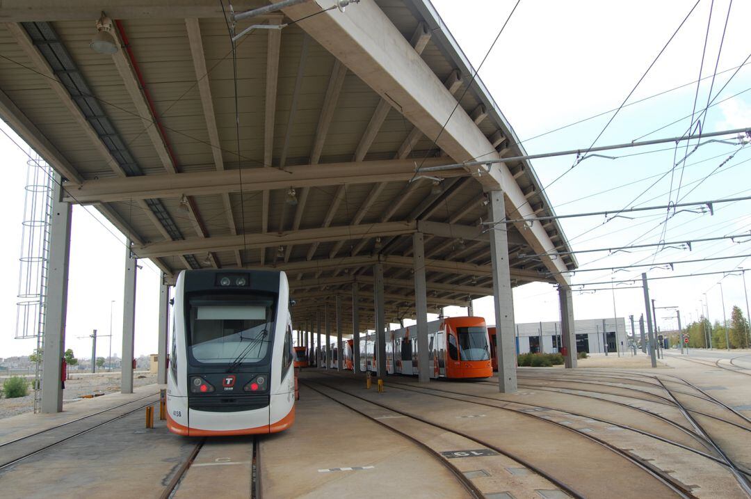 Talleres del TRAM en El Campello