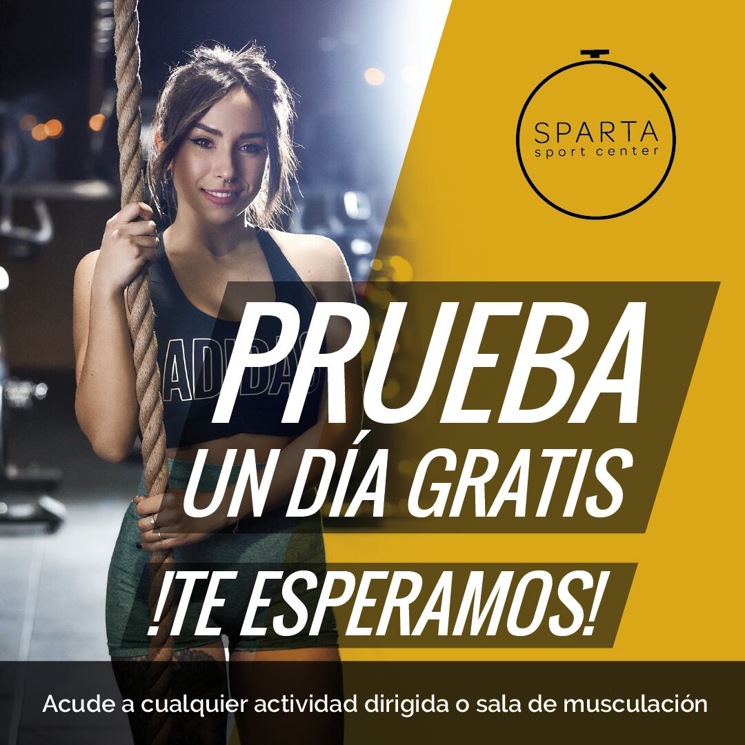 Sparta Sports Center, con el mejor equipamiento, en Centro Comercial Camaretas.