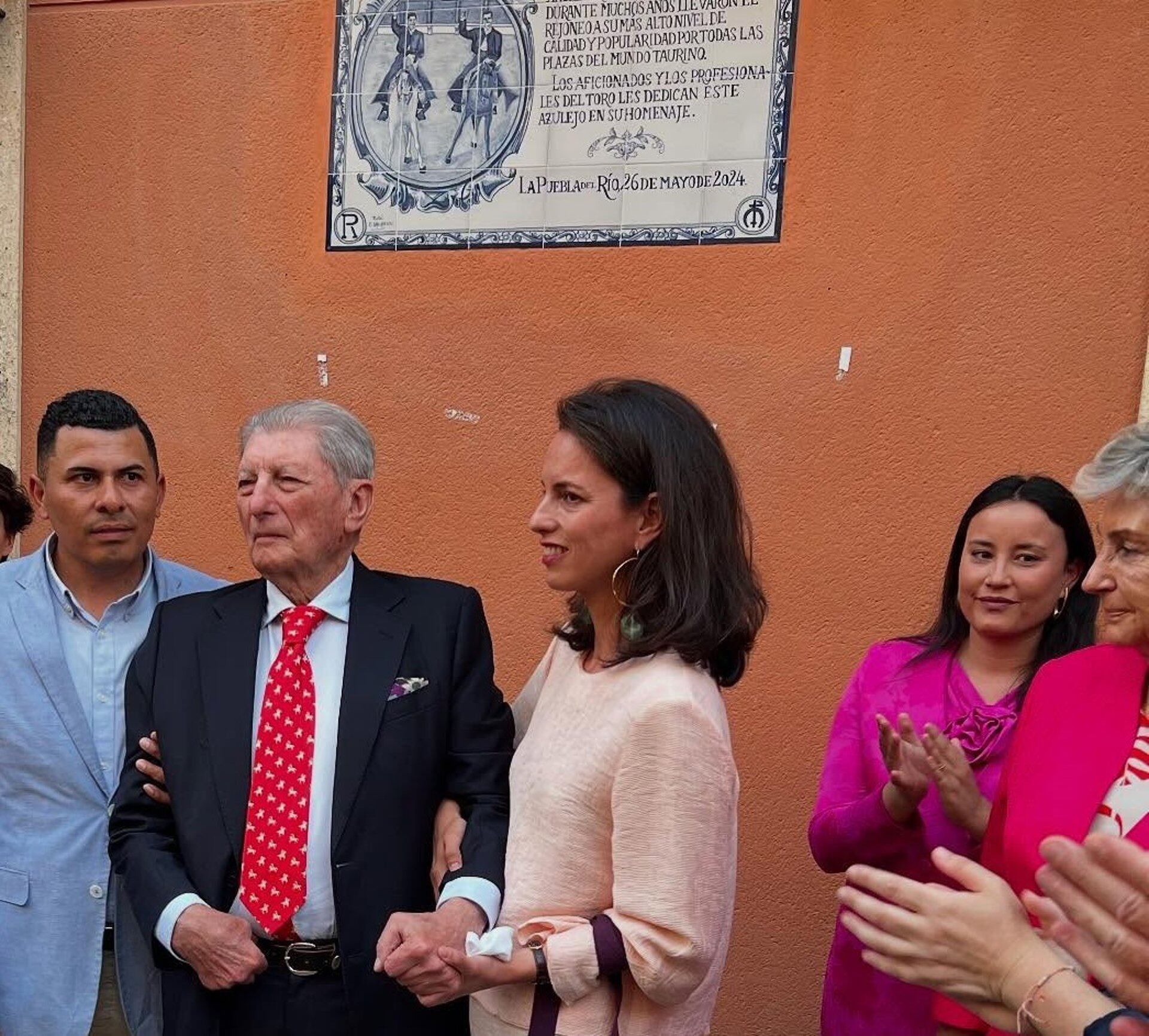 04/07/2025 Rafael Peralta, en un acto de homenaje, en una imagen de archivo.