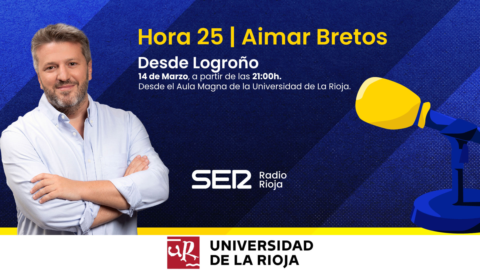 Hora 25 desde la Universidad de La Rioja