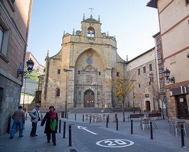 El incendio se ha producido en la Plaza de la Encarnación/BILBAOTURISMO.NET