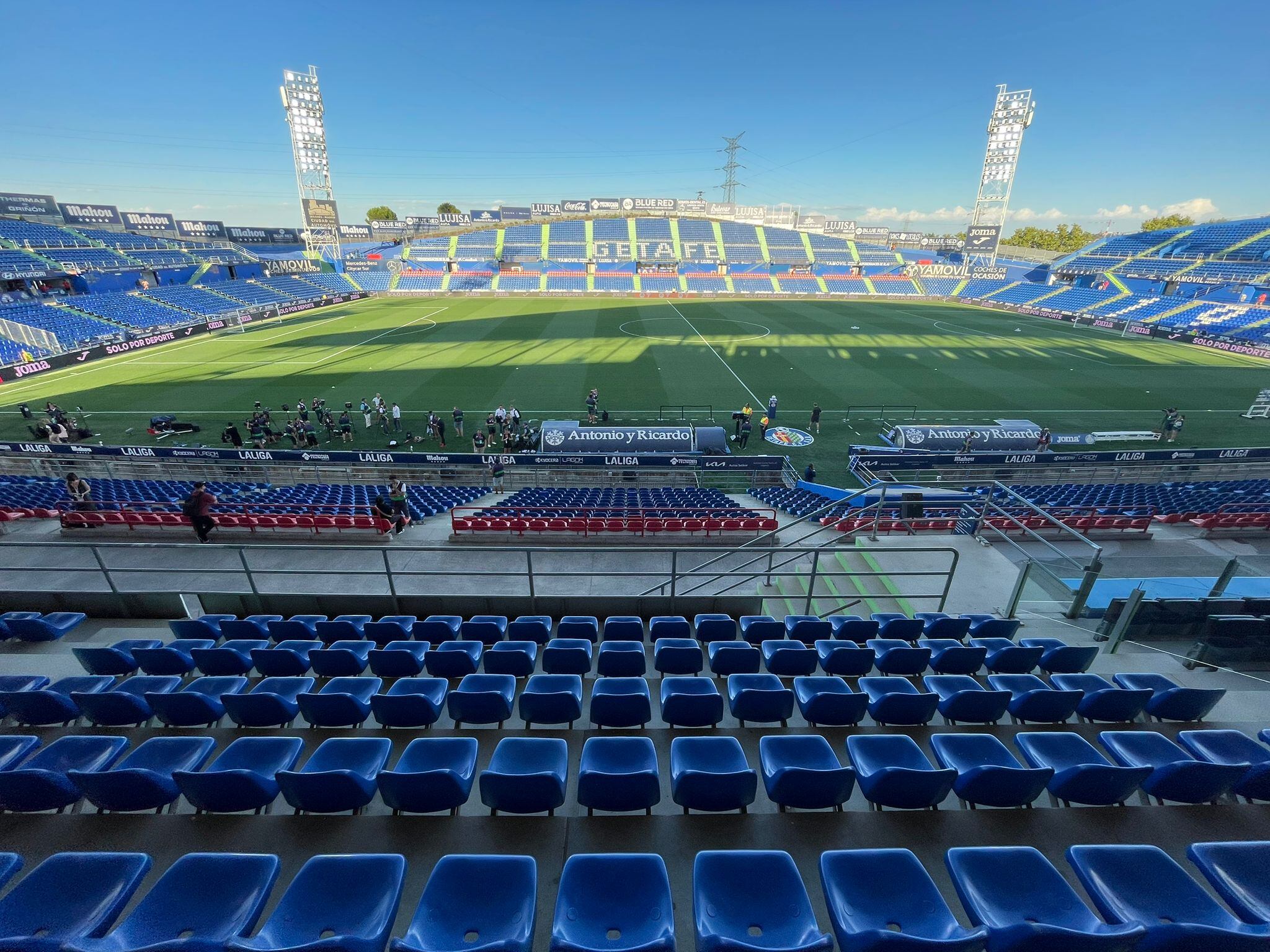 Imagen de archivo del estadio Coliseum de Getafe