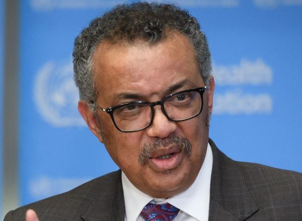 El director de la OMS, Tedros Adhanom Ghebreyesus.