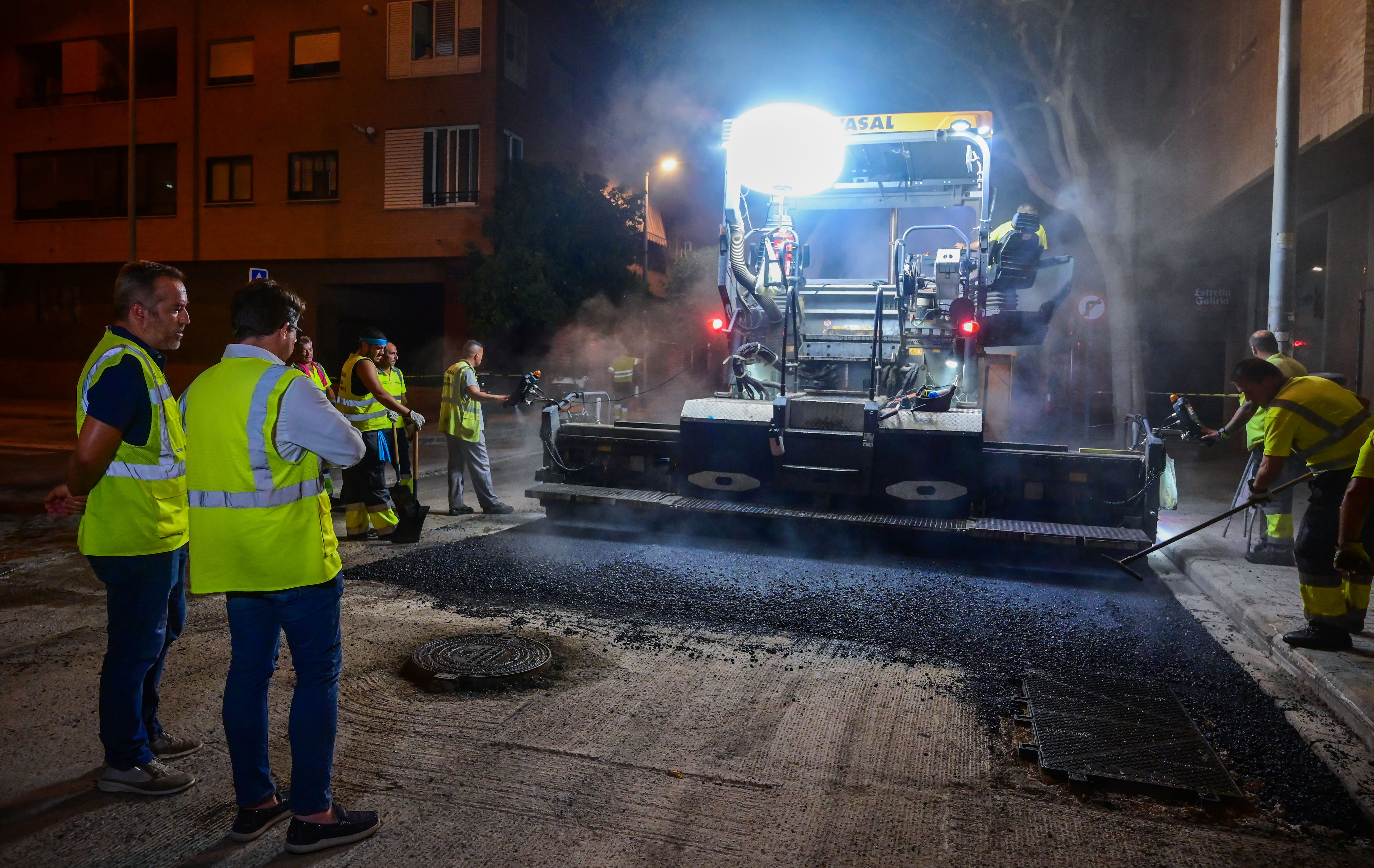 Comienzan las obras de renovación de calzadas y aceras en diferentes barrios de la ciudad de València.