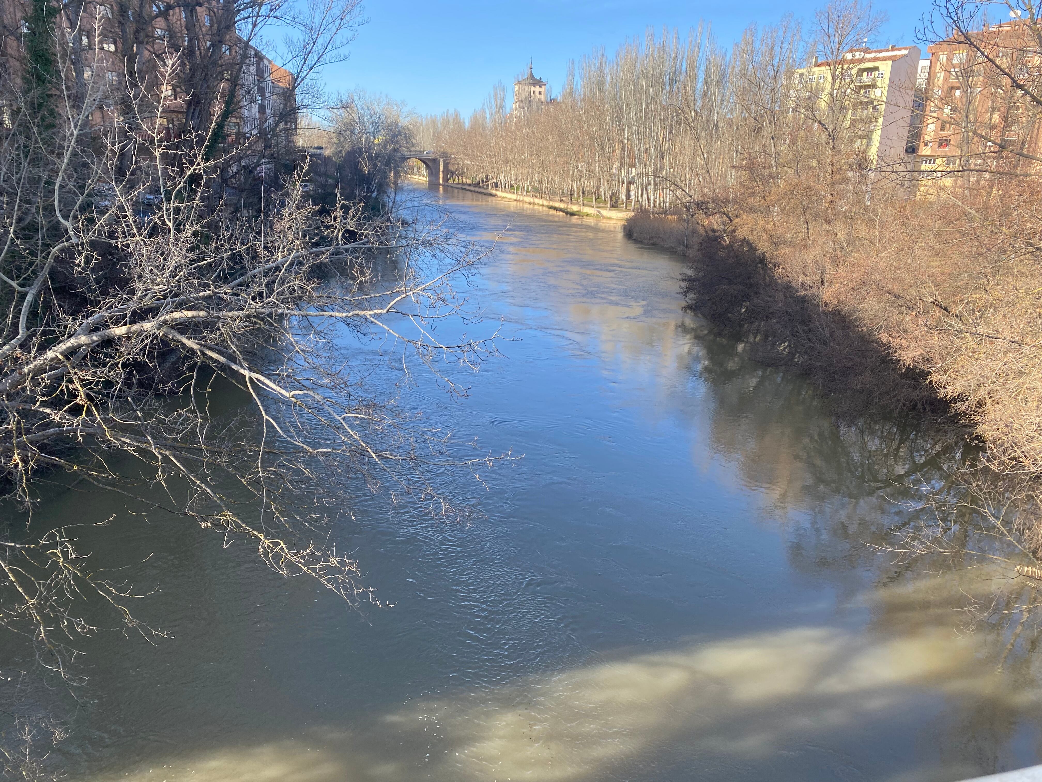 Vista del río Duero desde el Puente Bigar