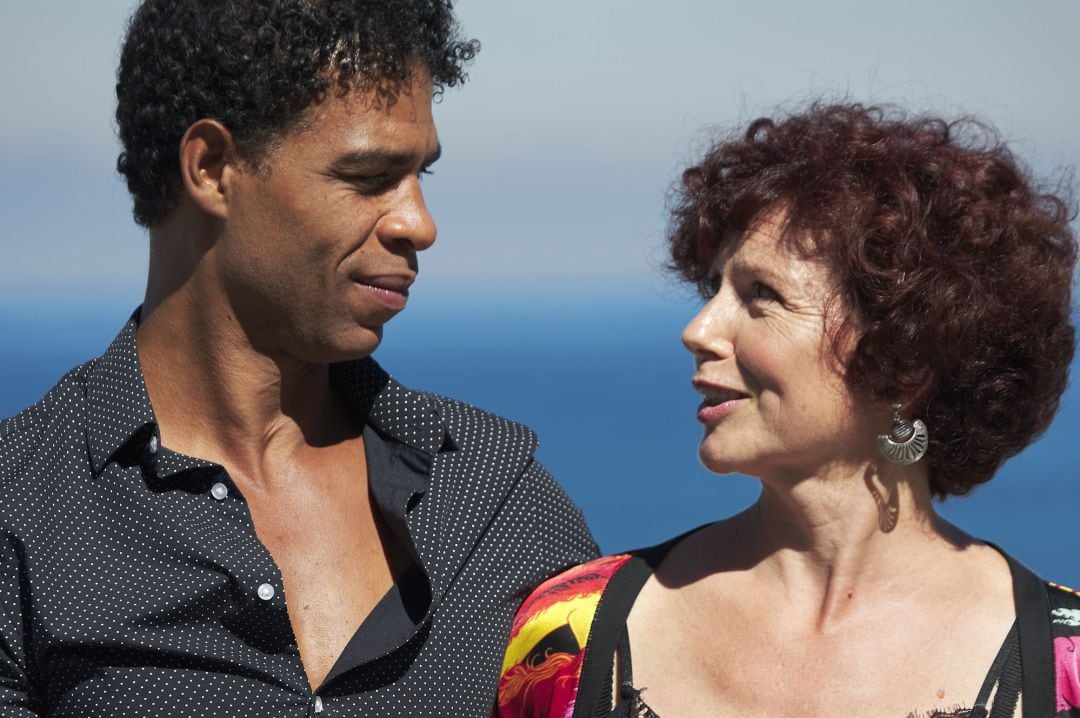 SAN SEBASTIAN, SPAIN - SEPTEMBER 23:  Director Iciar Bollain and actor Carlos Acosta attend &#039;Yuli&#039; photocall during 66th San Sebastian International Film Festival at the Kursaal Palace on September 23, 2018 in San Sebastian