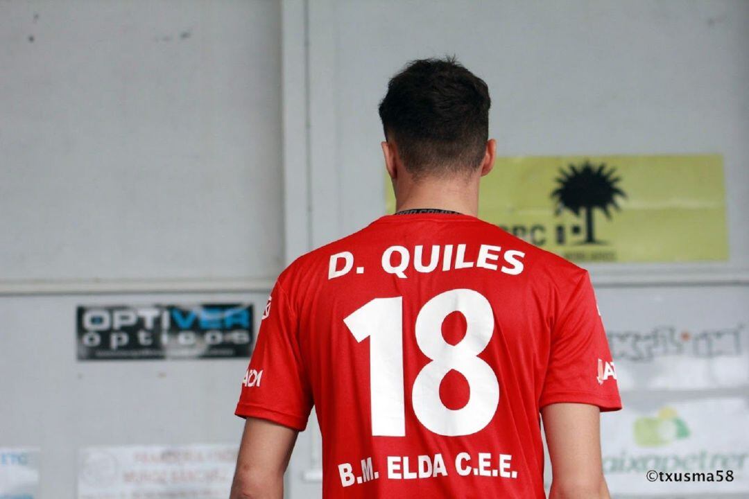 David Quiles se ha convertido en una pieza fundamental en el Elda - C.E.E.