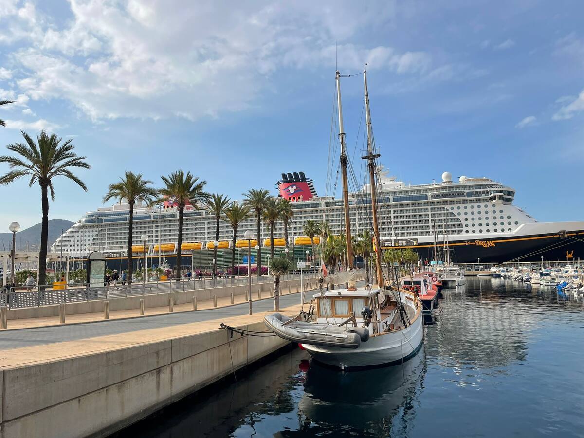 Disney vuelve a elegir Cartagena con la primera escala de su crucero Disney Dream