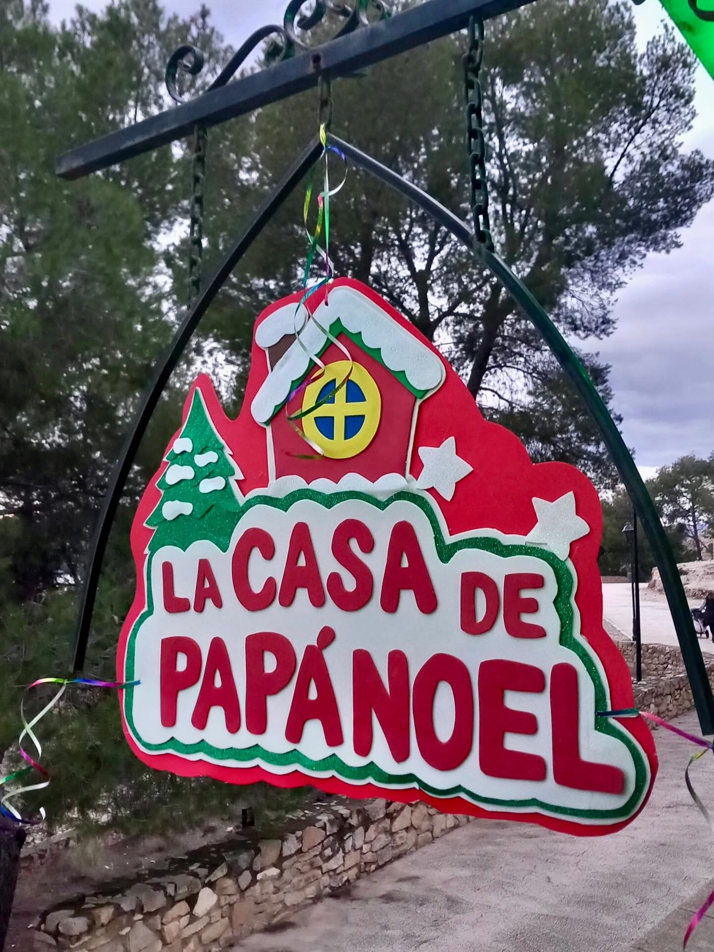 La Casa de Papá Noel, en Las Cruces