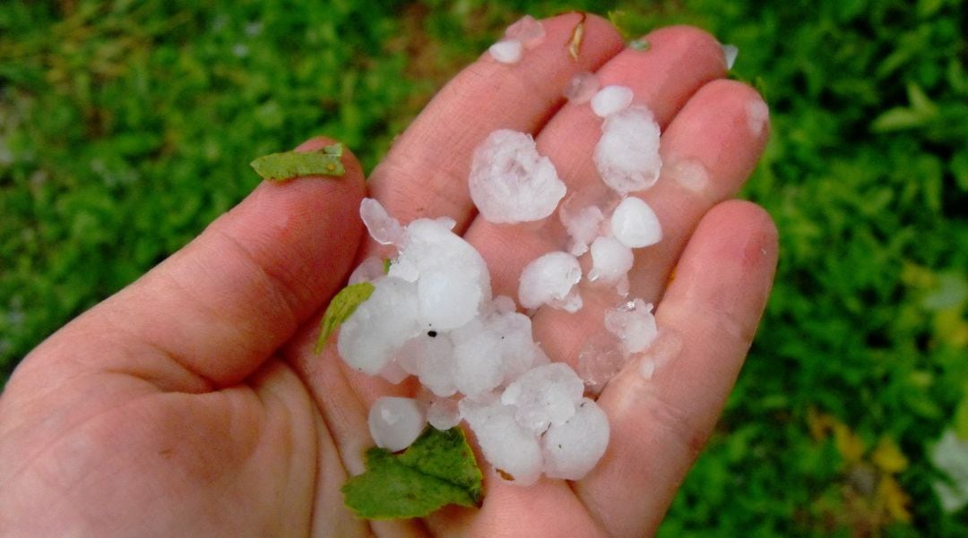 Granizo de pequeño tamaño