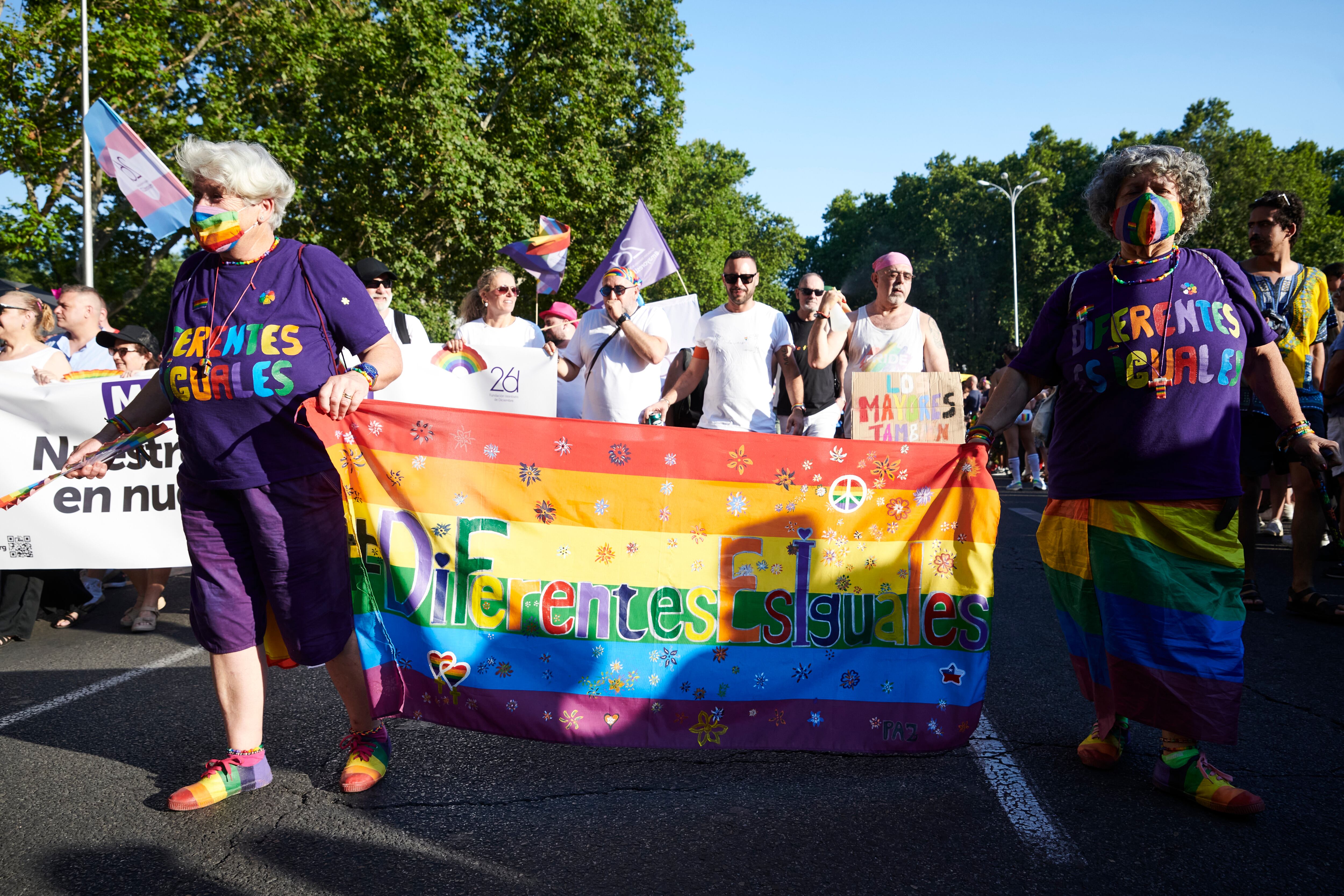 Manifestación del Orgullo 2022, Madrid.