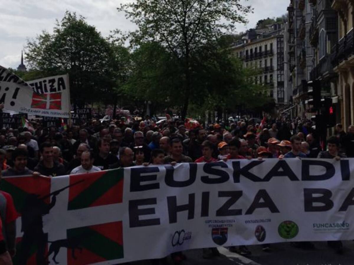 Las Asociaciones del Bidasoa también se suman a la movilización en defensa de la caza