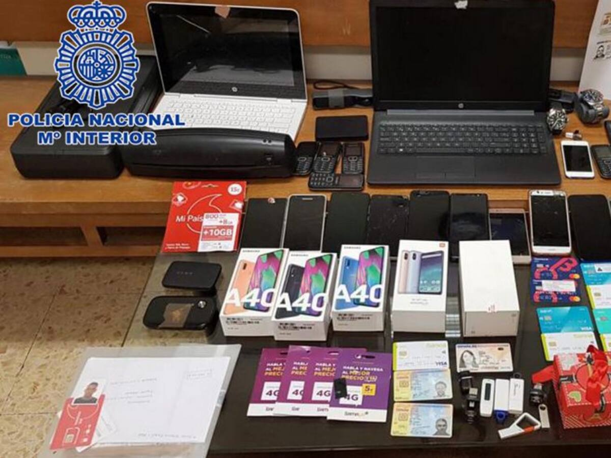Desmantelada una organización criminal que había estafado más de 500.000 euros desde Gandia