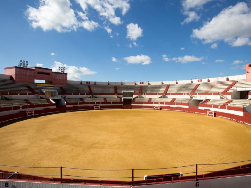 Imagen de archivo de la plaza de toros de Utrera