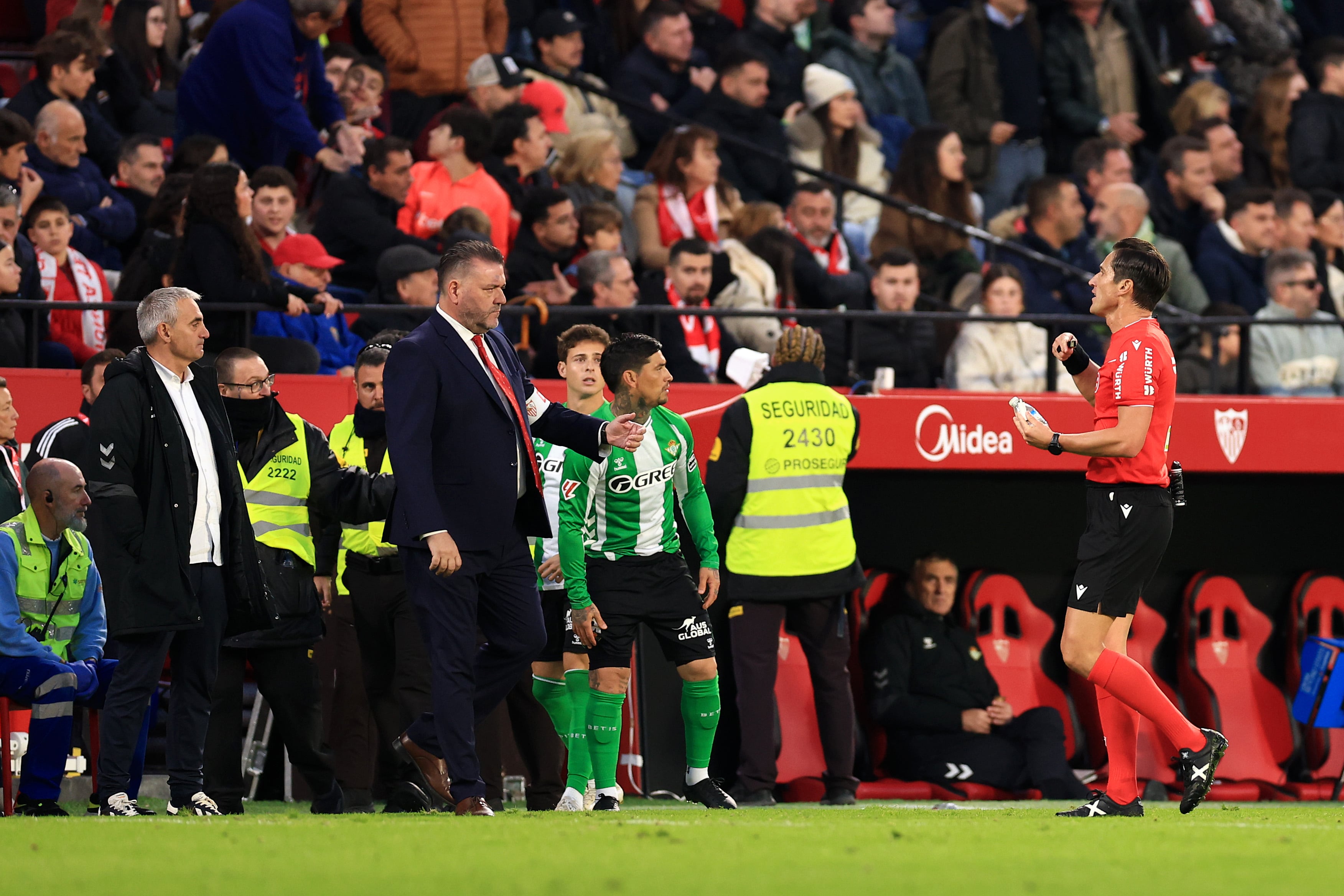 Sevilla FC v Real Betis Balompie - LaLiga EA Sports. (Photo by Fran Santiago/Getty Images)