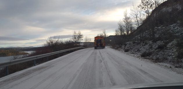 Quitanieves en la provincia