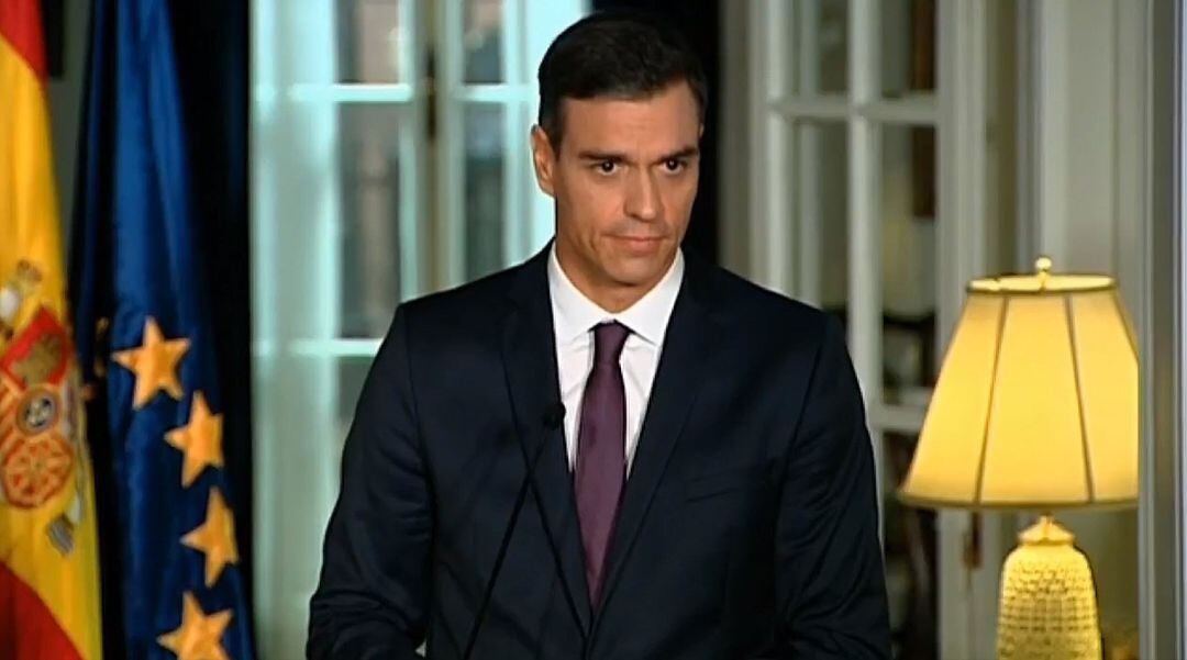 El presidente del Gobierno Pedro Sánchez. 
 
 