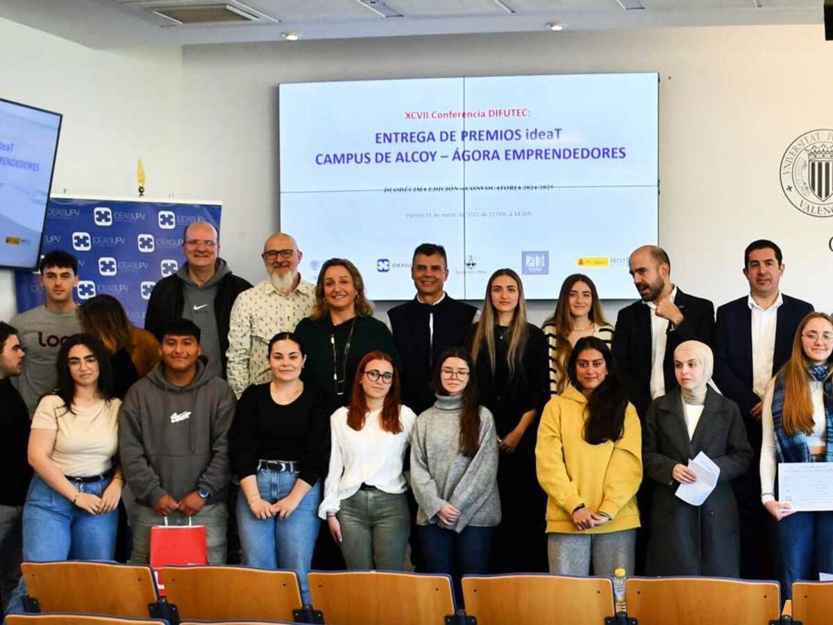 El Campus d’Alcoi de la UPV entrega su premios Idea’t en su duodécima edición