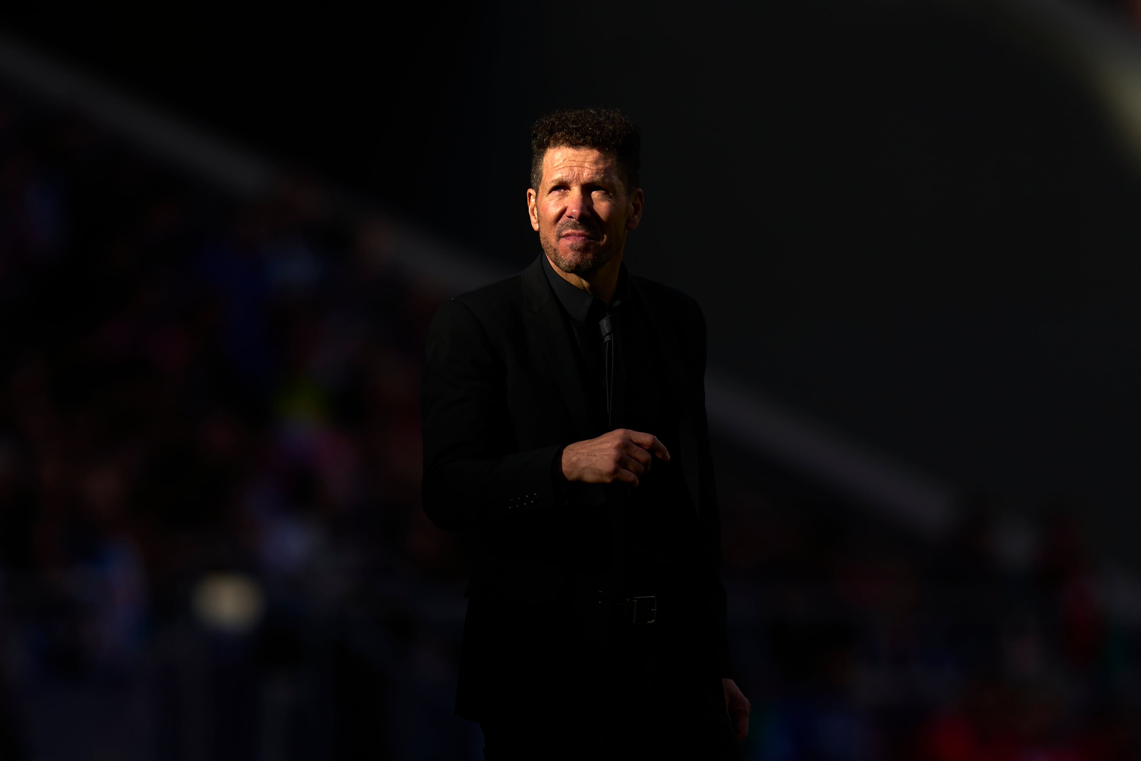 Diego Pablo Simeone, entrenador del Atlético. (Diego Souto/Quality Sport Images/Getty Images)